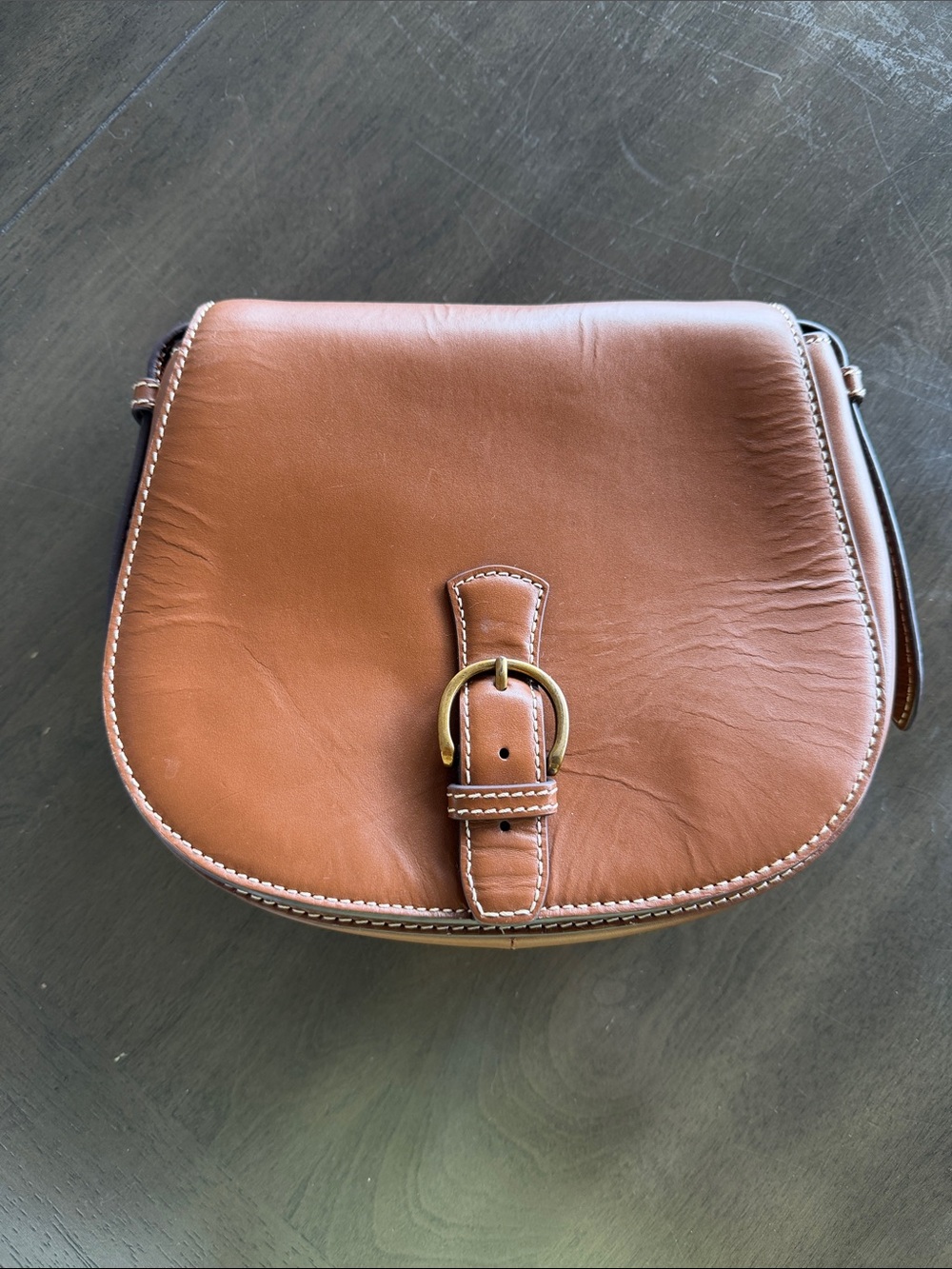 Leather Sam Edelman Crossbody Bag in Brown